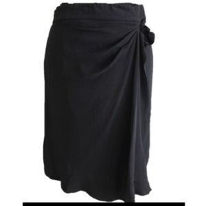 🗣LAST CHANCE 🗣 Size 4 Brown Pollini Wrap Skirt
